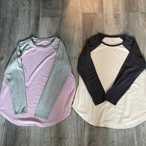 Two American eagle tops